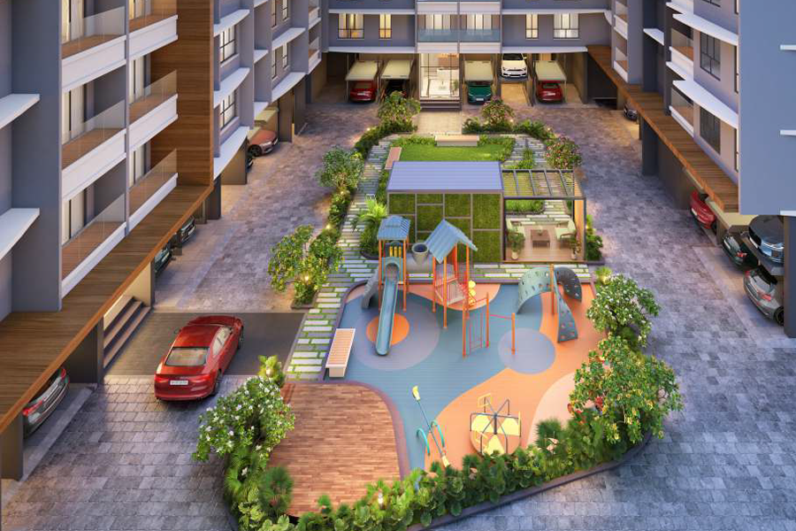 The Meridian Towers Mumbai Garden Area The Meridian Towers Mumbai Garden Area